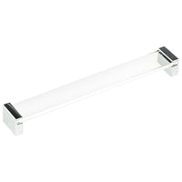 Contemporary Pull, 10-1/8" Center-to-Center, Chrome alt 0