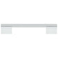Contemporary Pull, 7-9/16" Center-to-Center, Chrome alt 0
