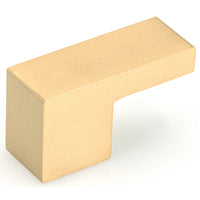 Contemporary Pull, 5/8" Center-to-Center, Brushed Gold alt 0