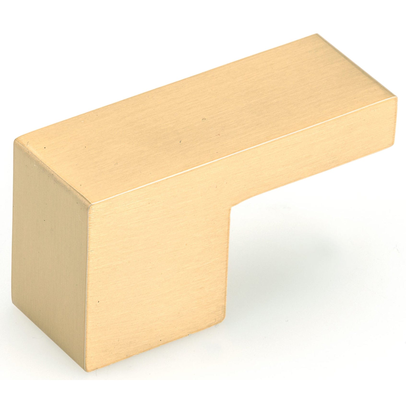 Contemporary Pull, 5/8" Center-to-Center, Brushed Gold alt 0