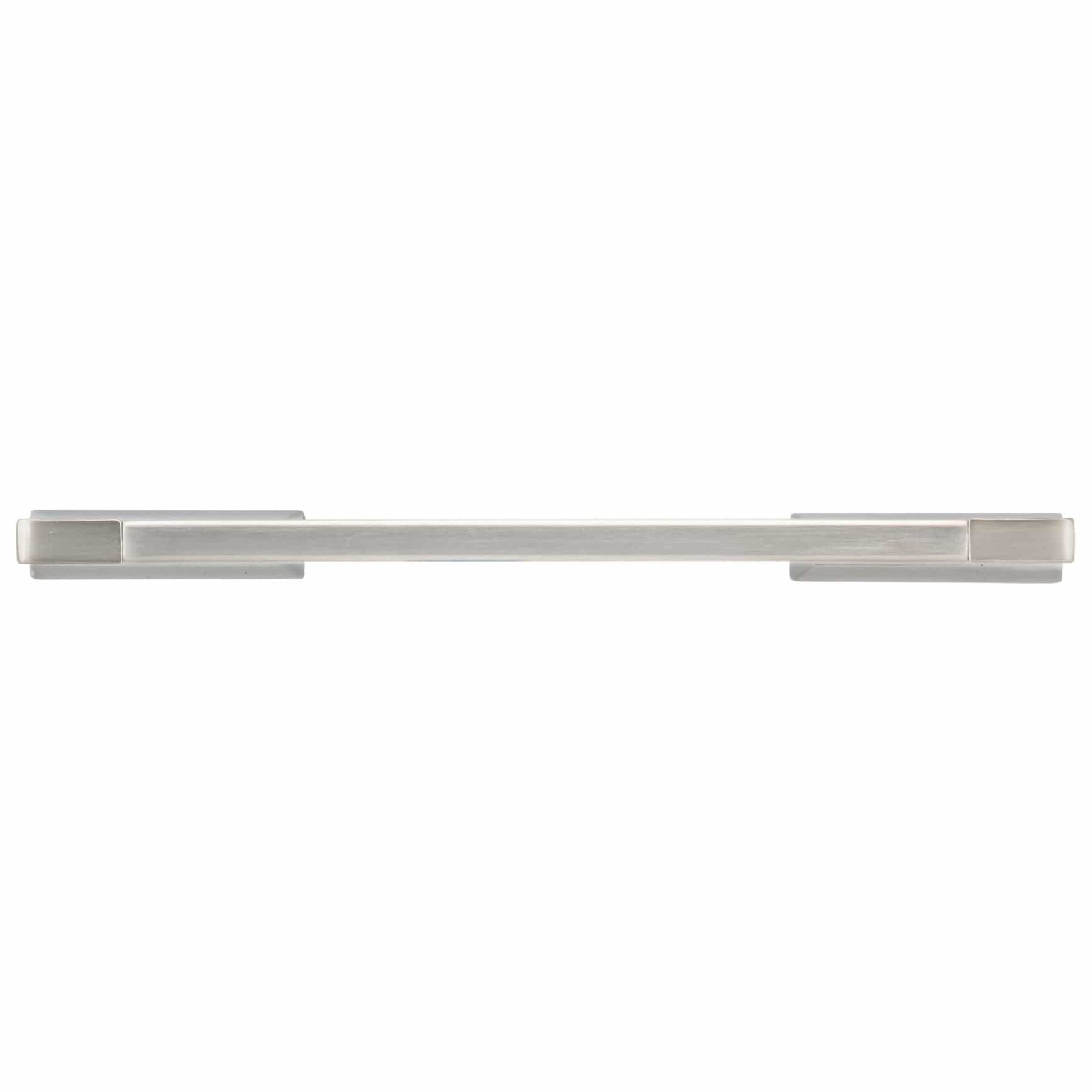 Contemporary Pull, 3-3/4" Center-to-Center, Brushed Nickel alt 0