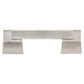 Contemporary Pull, 3-3/4" Center-to-Center, Brushed Nickel alt 0