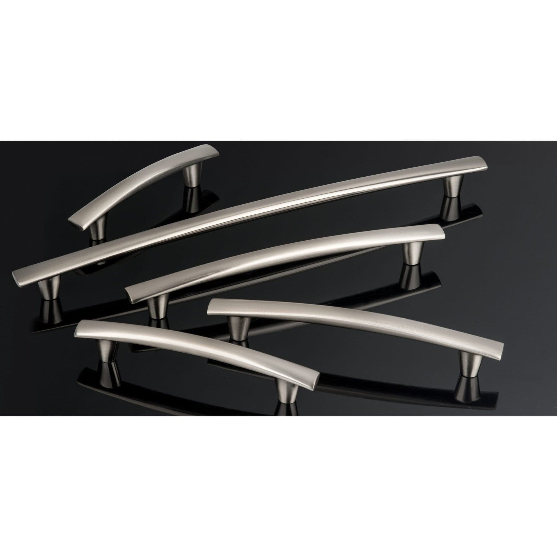 Contemporary Pull, 6-5/16" Center-to-Center, Brushed Nickel alt 0