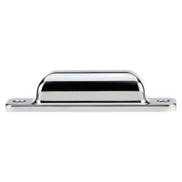 Transitional Pull, 3-3/4" Center-to-Center, Chrome alt 0