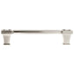Transitional Pull, 5-1/16" Center-to-Center, Brushed Nickel alt 0