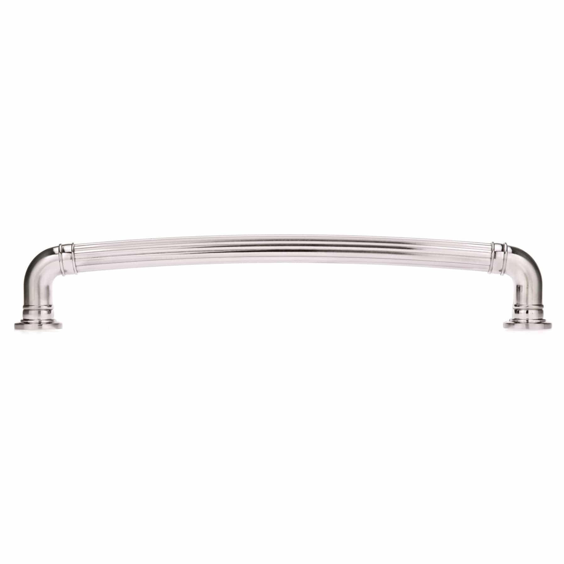 Traditional Pull, 12-5/8" Center-to-Center, Brushed Nickel alt 0