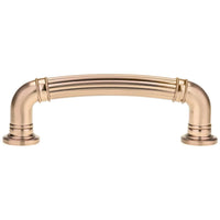 Traditional Pull, 3-3/4" Center-to-Center, Champagne Bronze alt 0