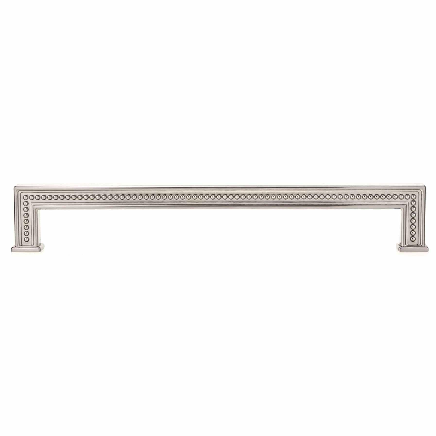 Transitional Pull, 12-5/8" Center-to-Center, Brushed Nickel alt 0
