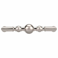 Traditional Pull, 5-1/16" Center-to-Center, Brushed Nickel alt 0