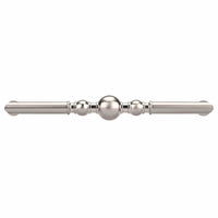 Traditional Pull, 12-5/8" Center-to-Center, Brushed Nickel alt 0