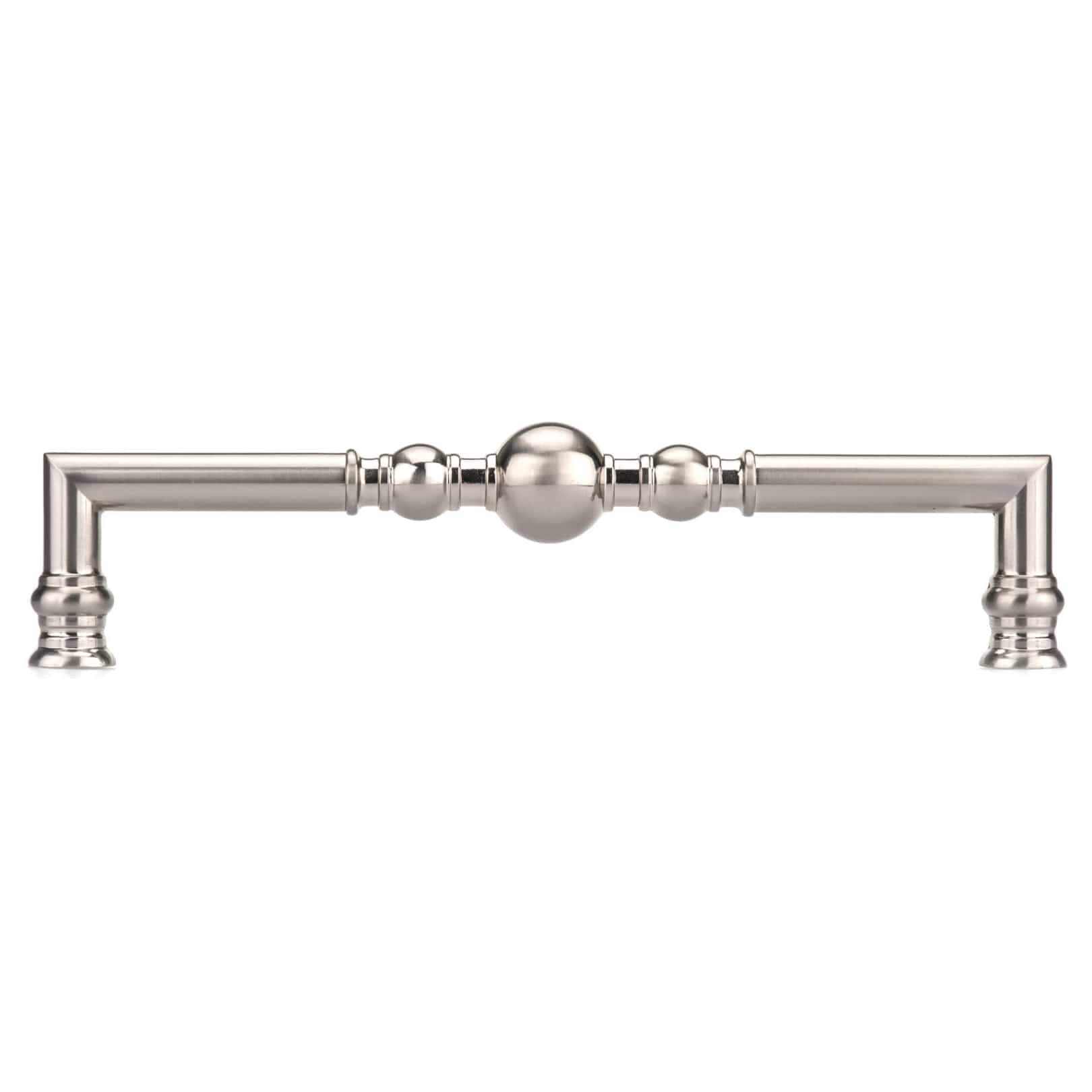 Traditional Pull, 12-5/8" Center-to-Center, Brushed Nickel alt 0