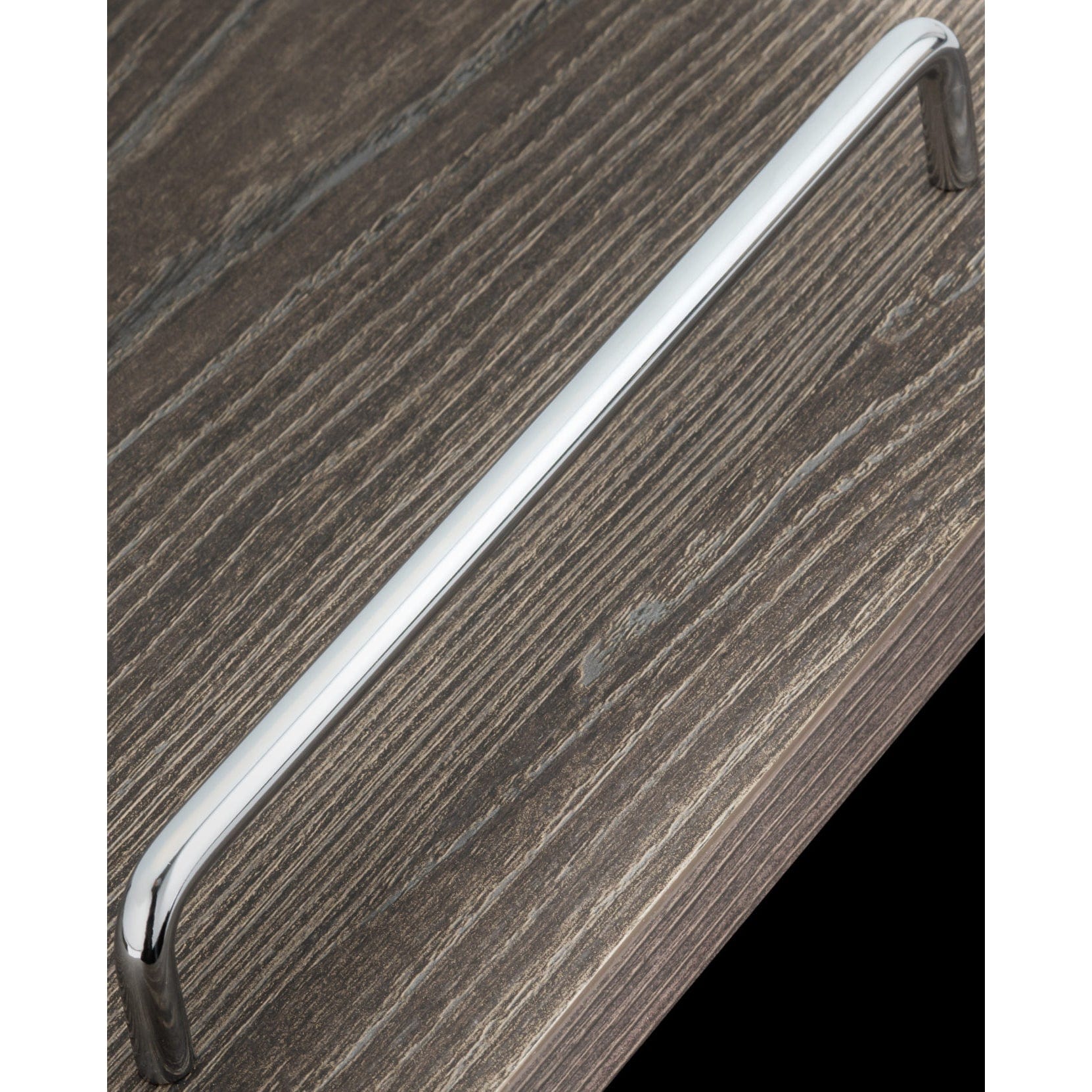 Contemporary Pull, 10-1/8" Center-to-Center, Brushed Nickel alt 0