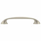 Transitional Pull, 5-1/16" Center-to-Center, Brushed Nickel alt 0