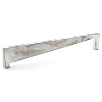 Contemporary Pull, 6-5/16" Center-to-Center, Brushed Industrial White alt 0