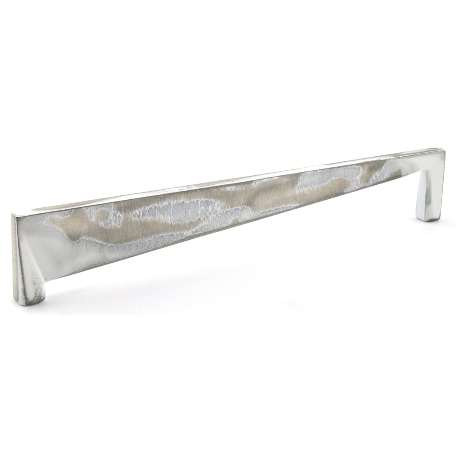 Contemporary Pull, 6-5/16" Center-to-Center, Brushed Industrial White alt 0