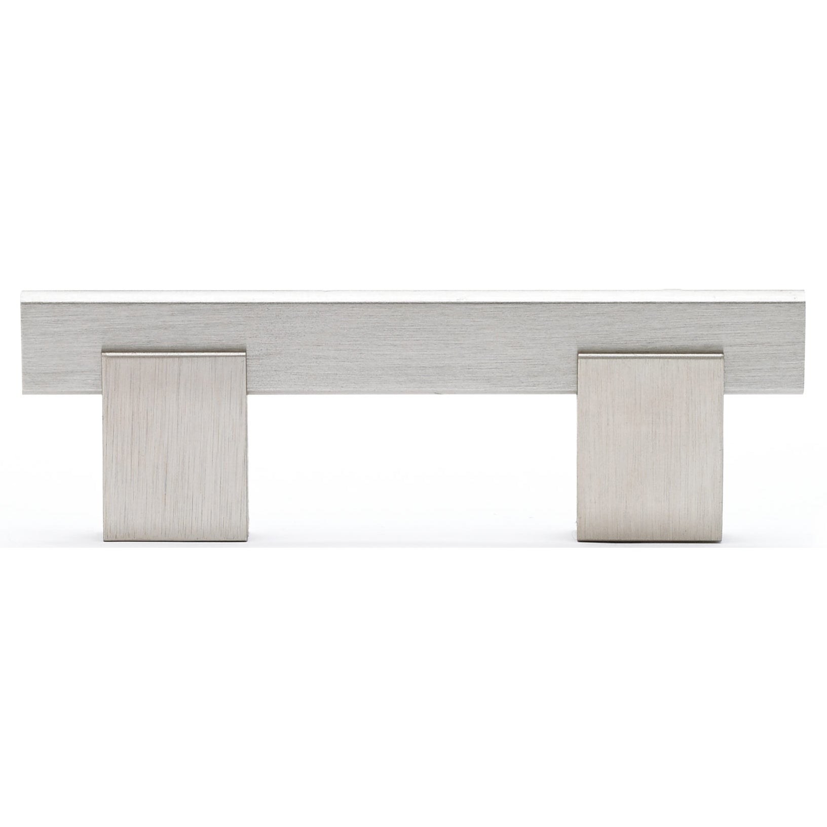 Contemporary Pull, 3" Center-to-Center, Brushed Nickel alt 0