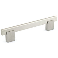 Contemporary Pull, 5-1/16" Center-to-Center, Brushed Nickel alt 0