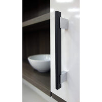 Contemporary Pull, 18-7/8" Center-to-Center, Brushed Nickel alt 0