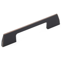 Contemporary Pull, 3-3/4" Center-to-Center, Brushed Oil-Rubbed Bronze alt 0