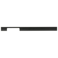 Contemporary Pull, 12-5/8" Center-to-Center, Matte Black alt 0