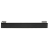 Contemporary Pull, 3-3/4" Center-to-Center, Matte Black alt 0