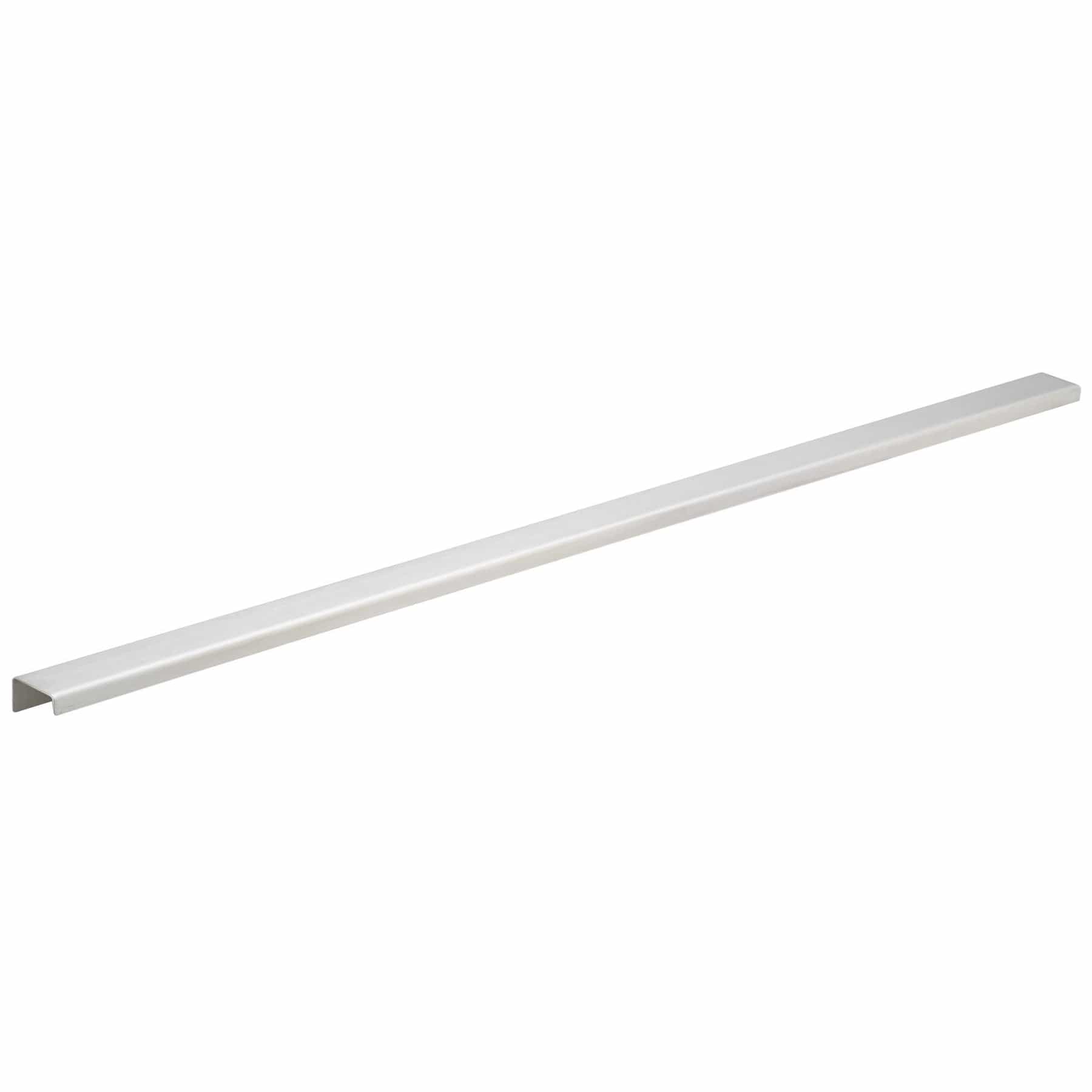 Contemporary Edge Pull, 32" Center-to-Center, Stainless Steel alt 0