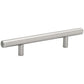 Contemporary Pull, 4-1/8" Center-to-Center, Stainless Steel, Antibacterial alt 0