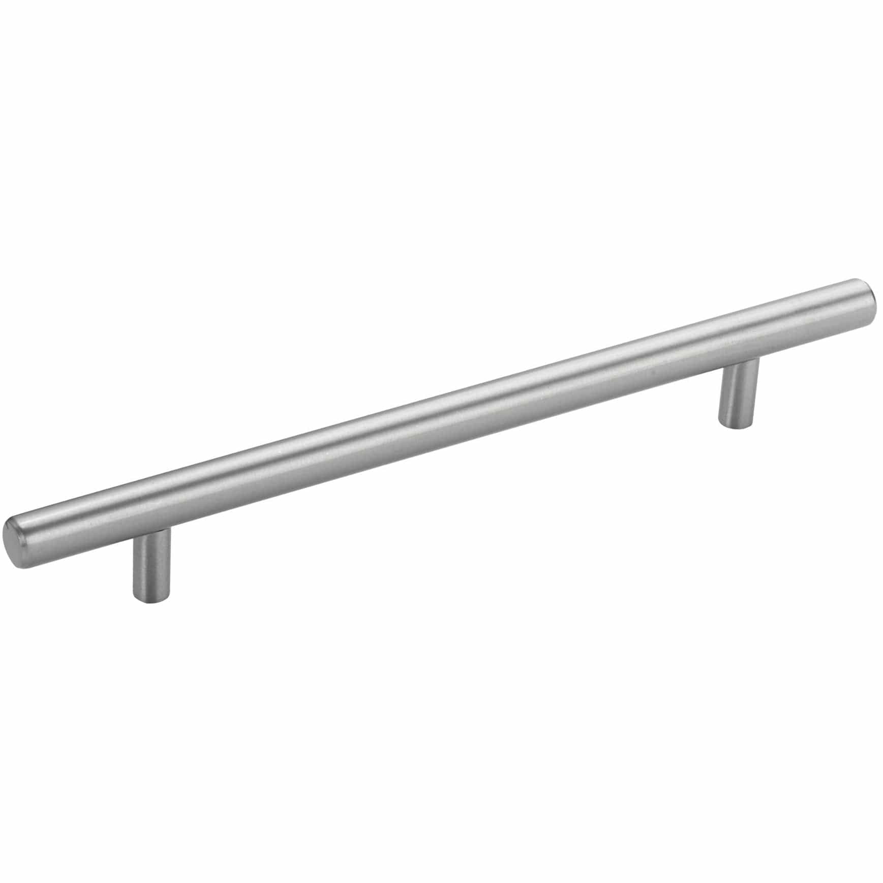 Contemporary Pull, 7-1/8" Center-to-Center, Antibacterial, Stainless Steel alt 0