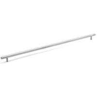 Contemporary Pull, 28-1/8" Center-to-Center, Brushed Stainless Steel alt 0