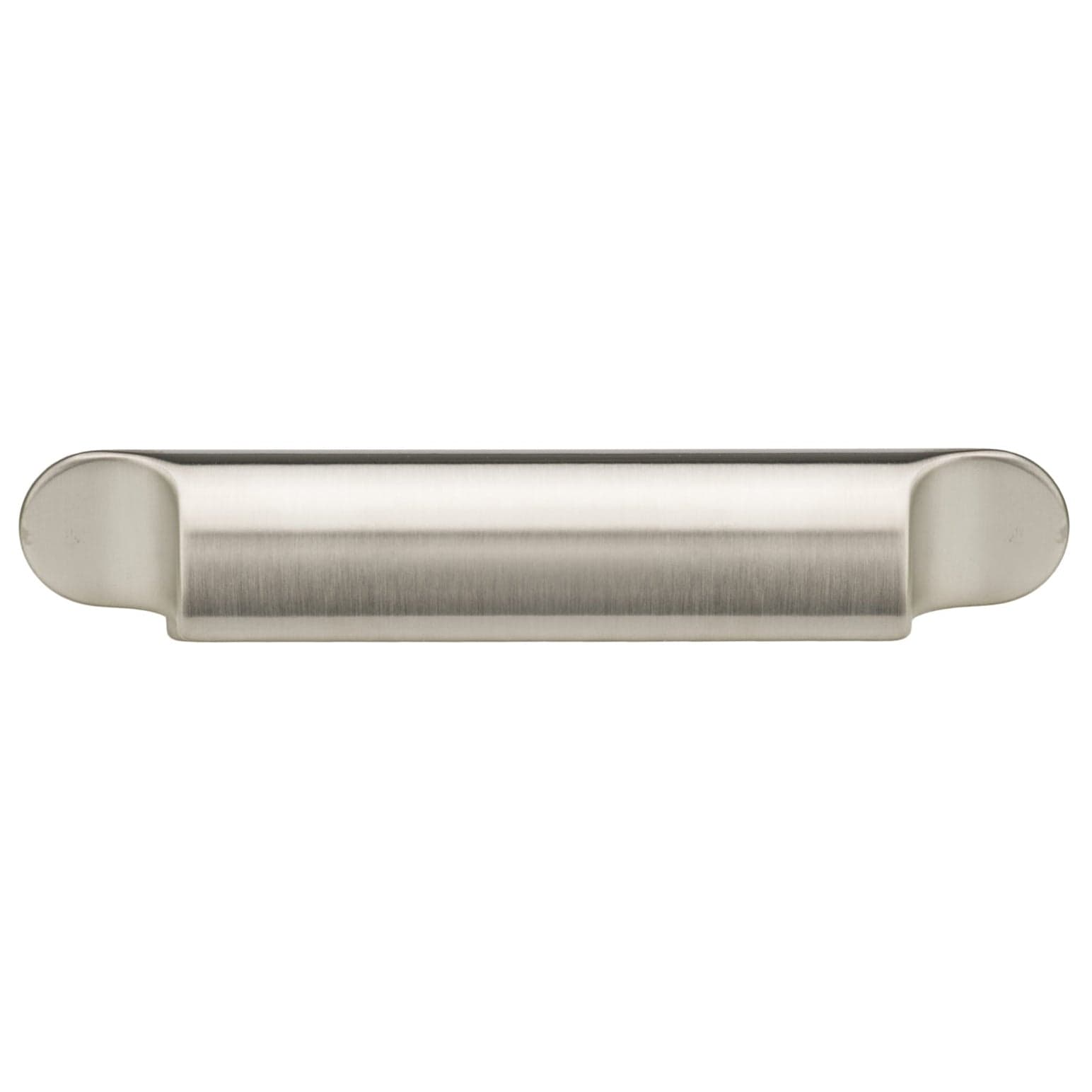 Contemporary Pull, 3-3/4" Center-to-Center, Brushed Nickel alt 0