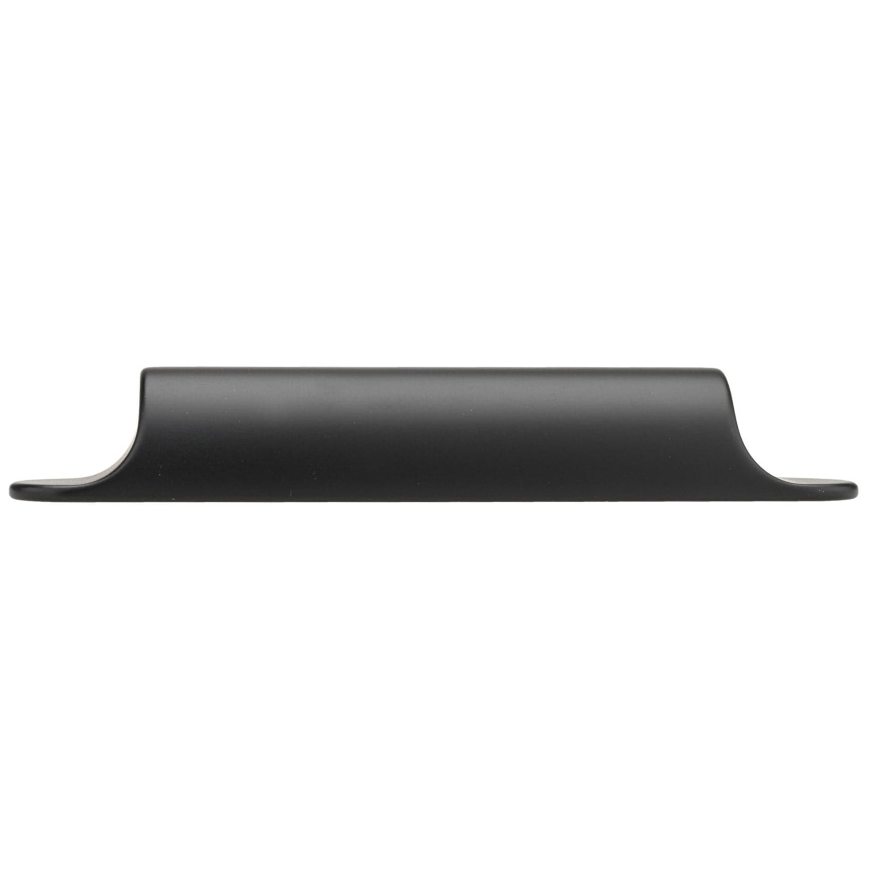 Contemporary Pull, 3-3/4" Center-to-Center, Matte Black alt 0