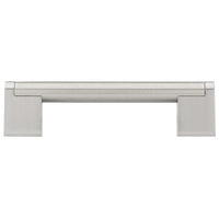 Contemporary Pull, 3-3/4" Center-to-Center, Brushed Nickel alt 0