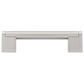 Contemporary Pull, 3-3/4" Center-to-Center, Brushed Nickel alt 0