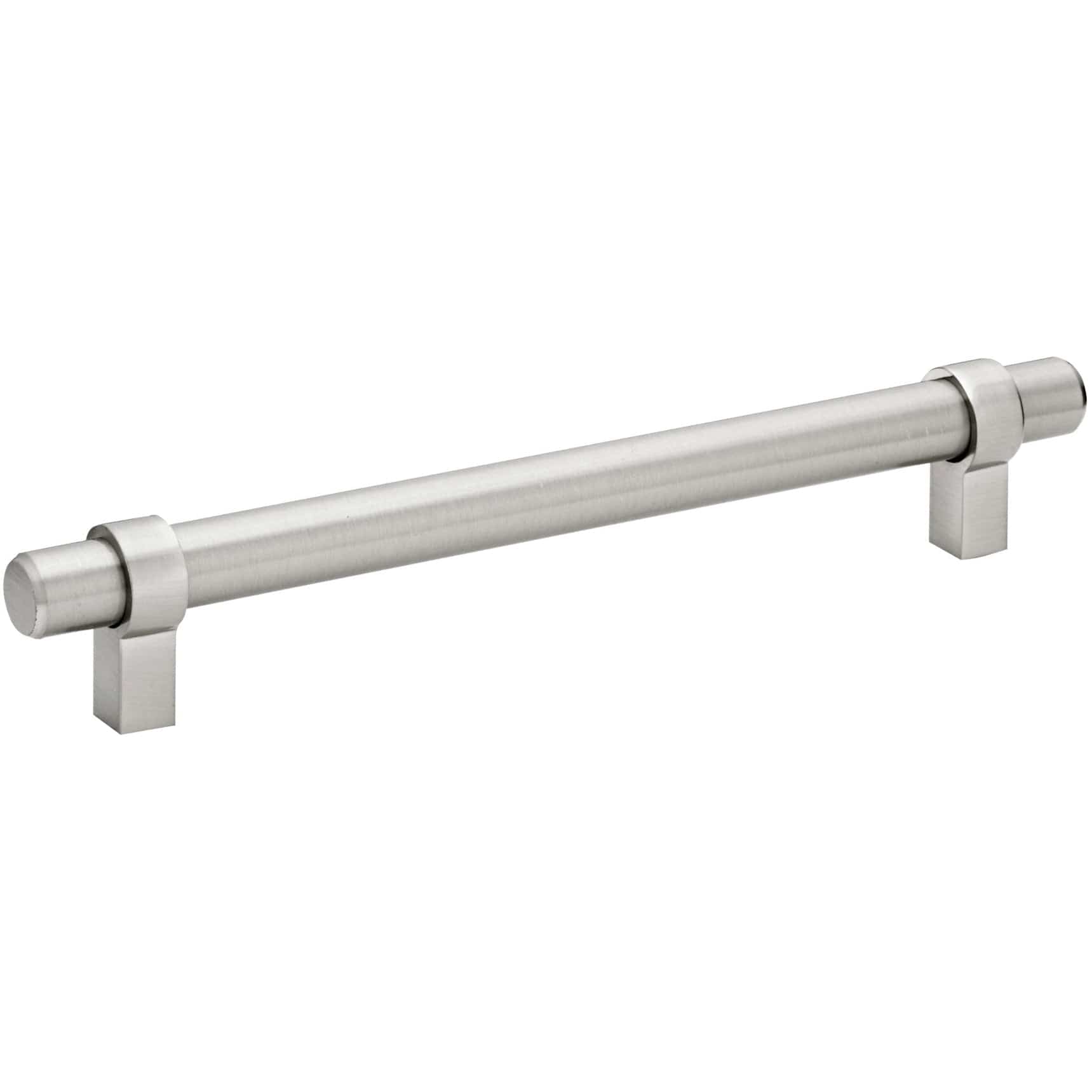 Contemporary Pull, 6-5/16" Center-to-Center, Brushed Nickel alt 0