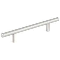 Contemporary Pull, 5-1/16" Center-to-Center, Stainless Steel alt 0