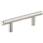 Contemporary Pull, 4-1/4" Center-to-Center, Brushed Nickel alt 0