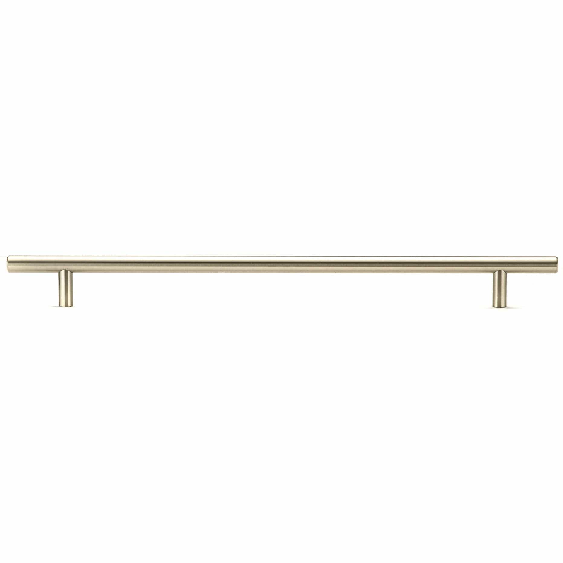 Contemporary Pull, 11-3/4" Center-to-Center, Brushed Nickel alt 0