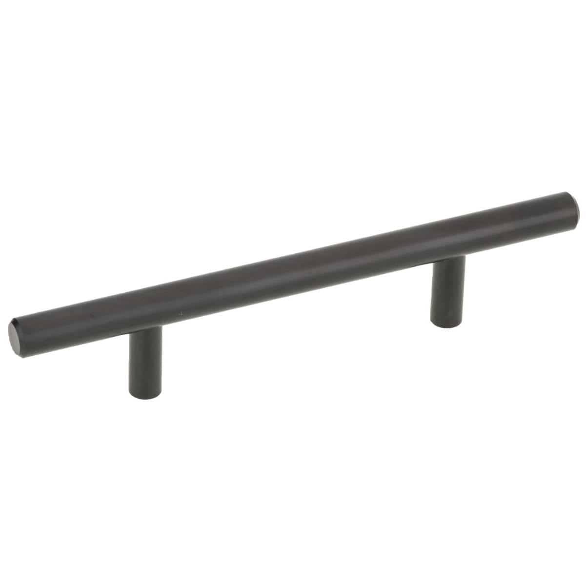 Contemporary Pull, 3-3/4" Center-to-Center, Matte Black alt 0