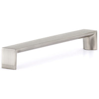 Contemporary Pull, 6-5/16" Center-to-Center, Brushed Nickel alt 0