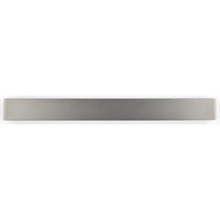 Contemporary Pull, 7-9/16" Center-to-Center, Brushed Nickel, Low Luster alt 0