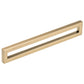 Contemporary Pull, 6-5/16" Center-to-Center, Champagne Bronze alt 0