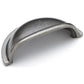 Traditional Cup Pull, 3" Center-to-Center, Pewter alt 0