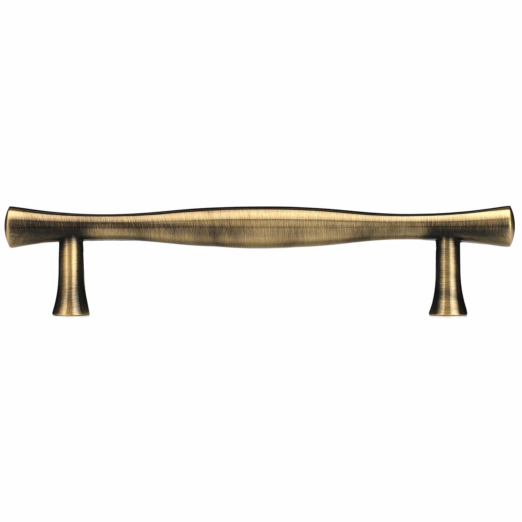 Traditional Pull, 3-3/4" Center-to-Center, Antique English alt 0