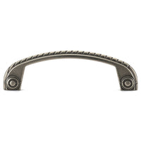 Traditional Pull, 3-3/4" Center-to-Center, Pewter alt 0
