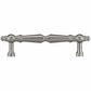 Traditional Pull, 3-1/2" Center-to-Center, Brushed Nickel alt 0