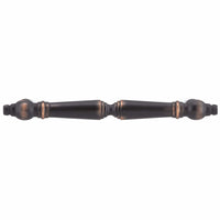 Traditional Pull, 3-3/4" Center-to-Center, Brushed Oil-Rubbed Bronze alt 0