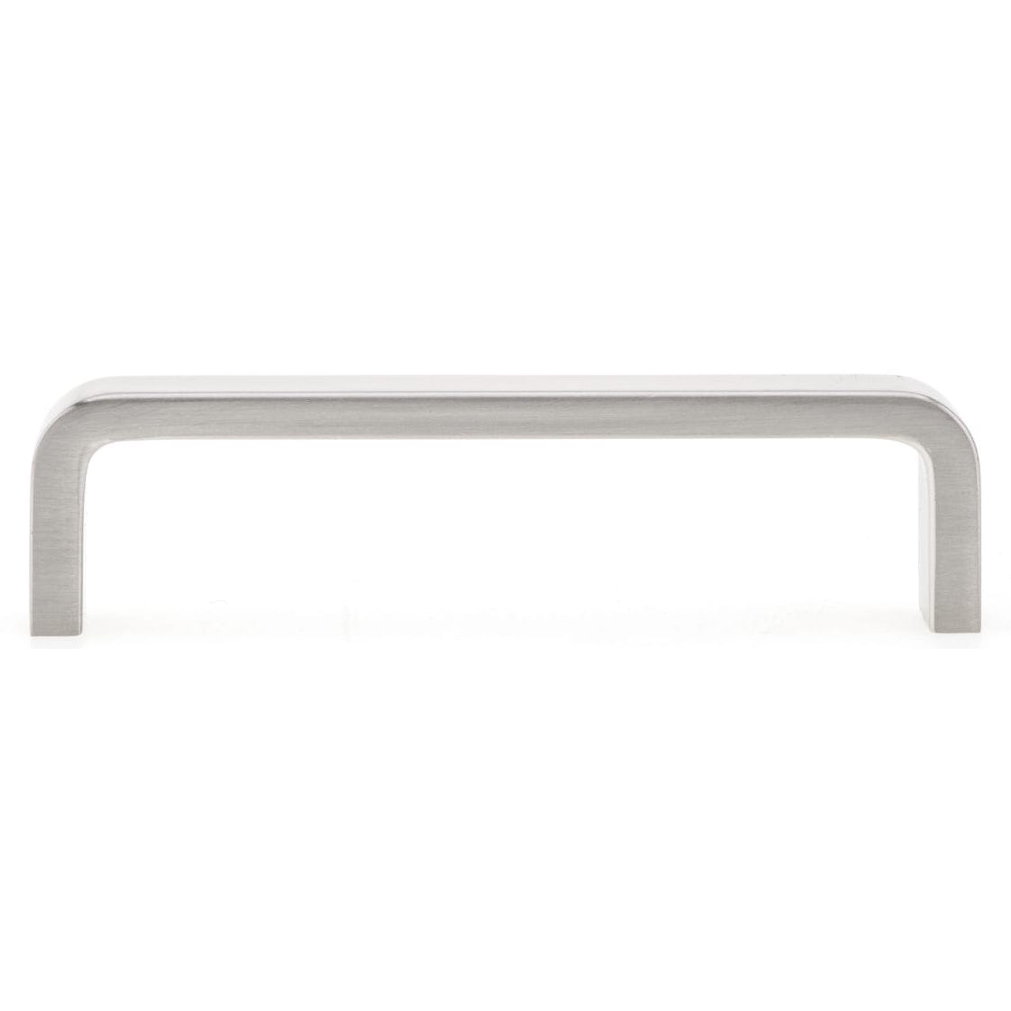 Contemporary Pull, 4" Center-to-Center, Brushed Nickel alt 0