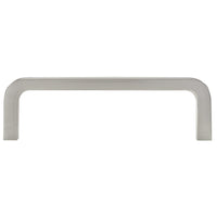 Contemporary Pull, 3-1/2" Center-to-Center, Brushed Chrome alt 0