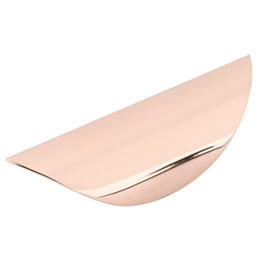 Contemporary Pull, 1-1/4" Center-to-Center, Polished Copper alt 0