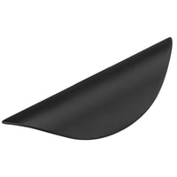 Contemporary Pull, 1-1/4" Center-to-Center, Matte Black alt 0